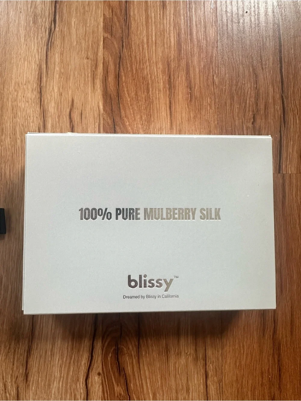 Blissy 100% Mulberry Silk Pillowcase - Silver